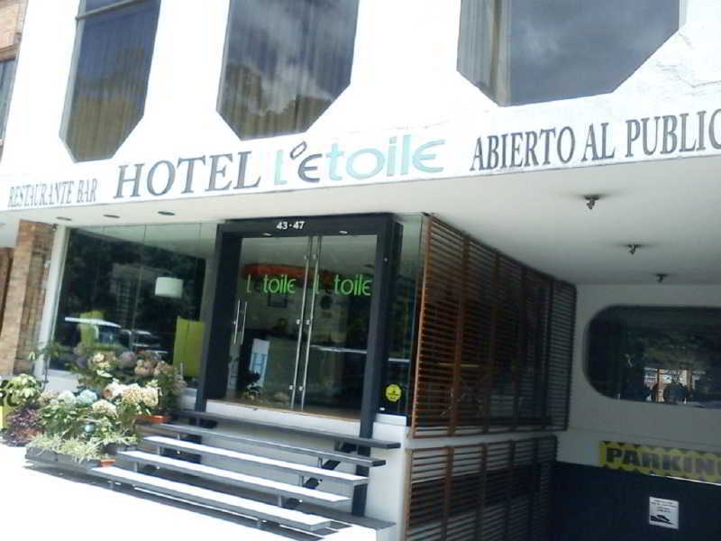 Hotel L'Etoile Javeriana Bogotá Exteriör bild
